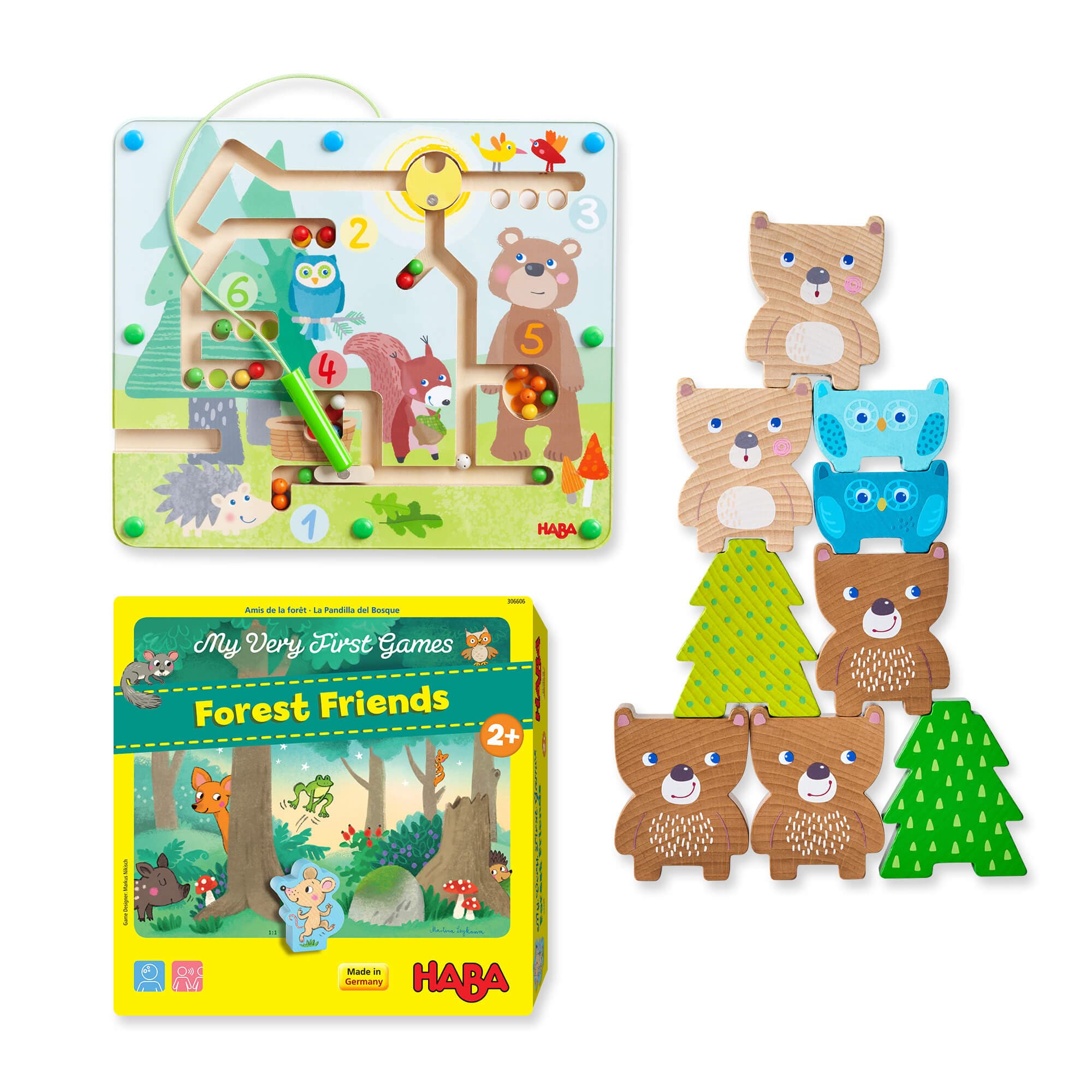 Labyrinthe magnétique HABA Forest Friends – Wood Wood Toys