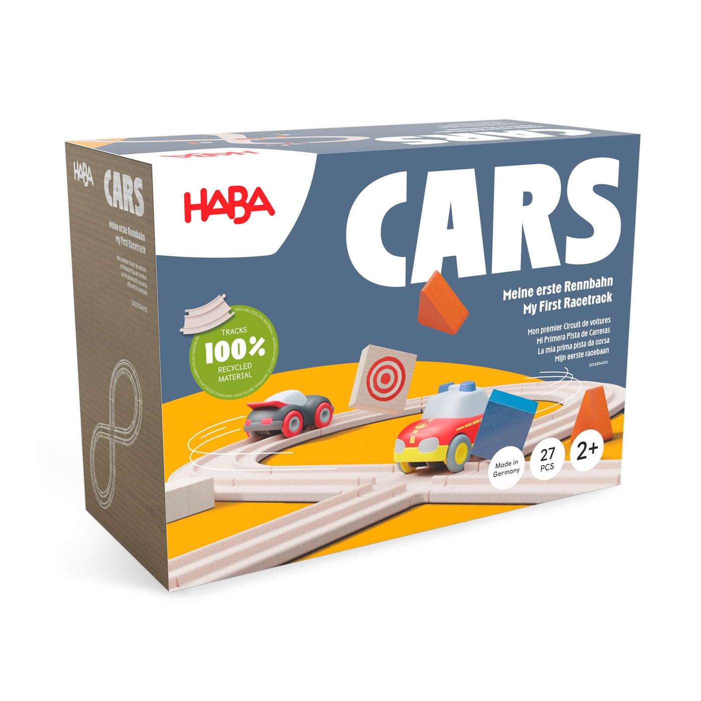 HABA Cars My First Racetrack package