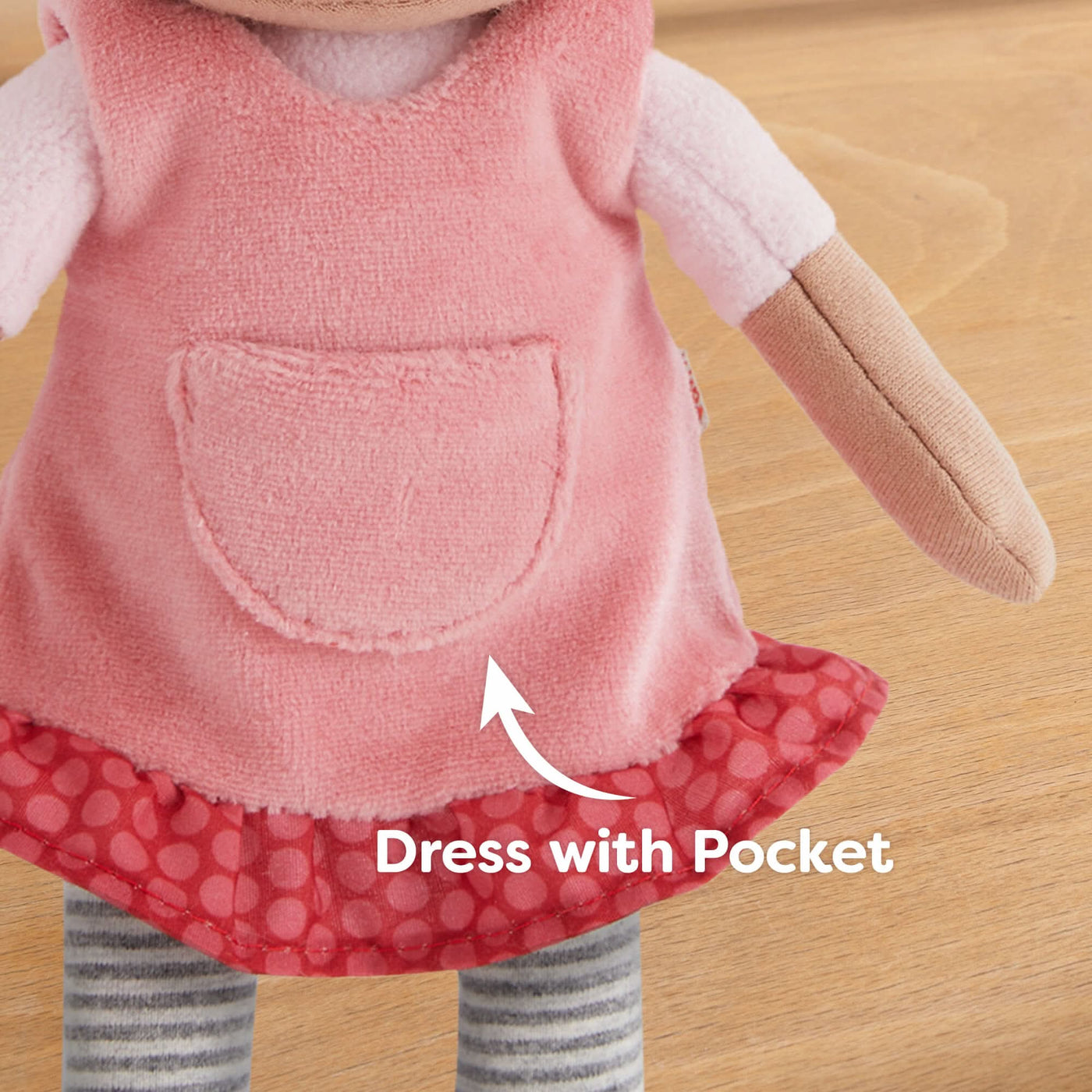 Snug Up Camila has a removable dress with a pocket