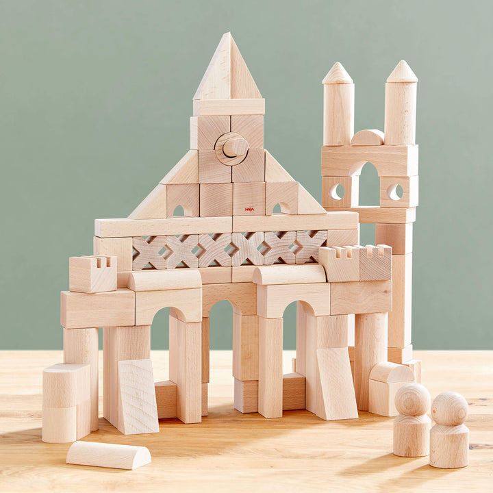 Building blocks castle fashion