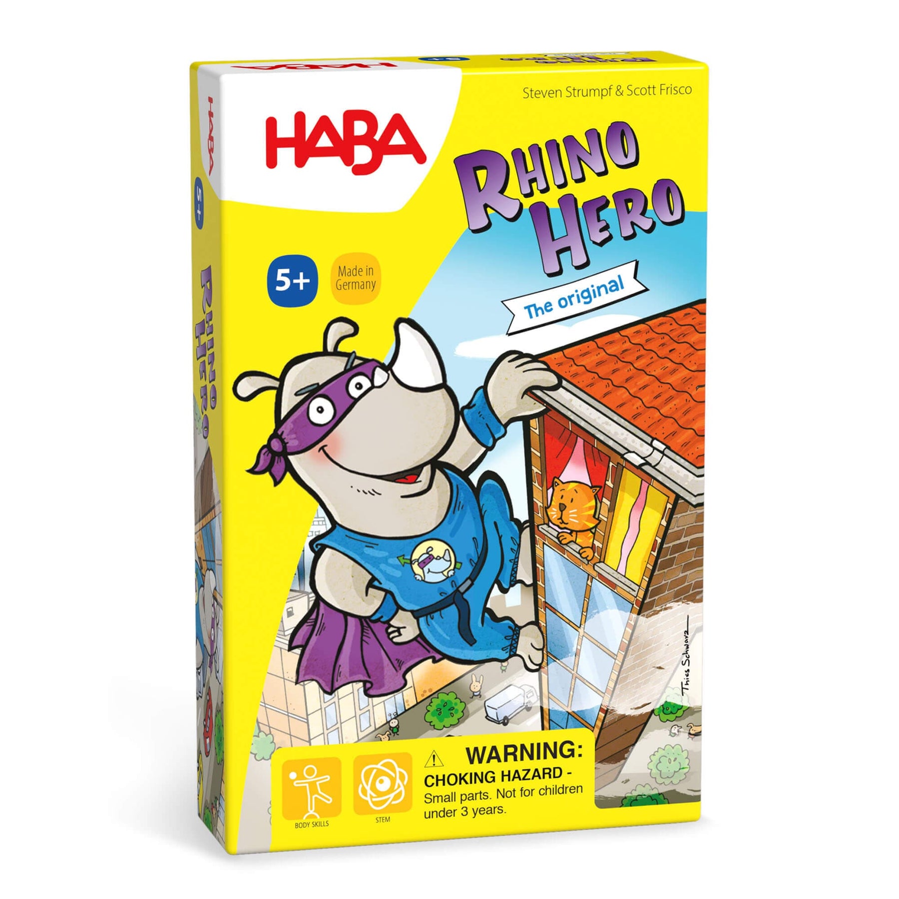SUPERDivertilandia - Nuevo juego de mesa: Rhino Hero!:   RHINO HERO en :   #habagames #rhinohero #superdivertilandia #haba