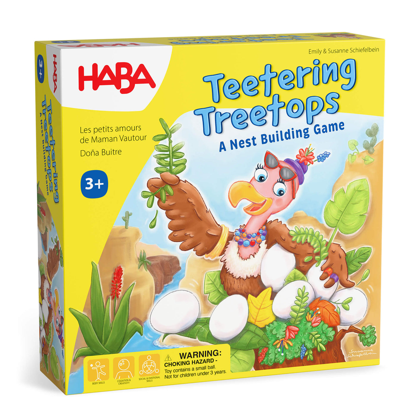 Teetering Treetops Game Box