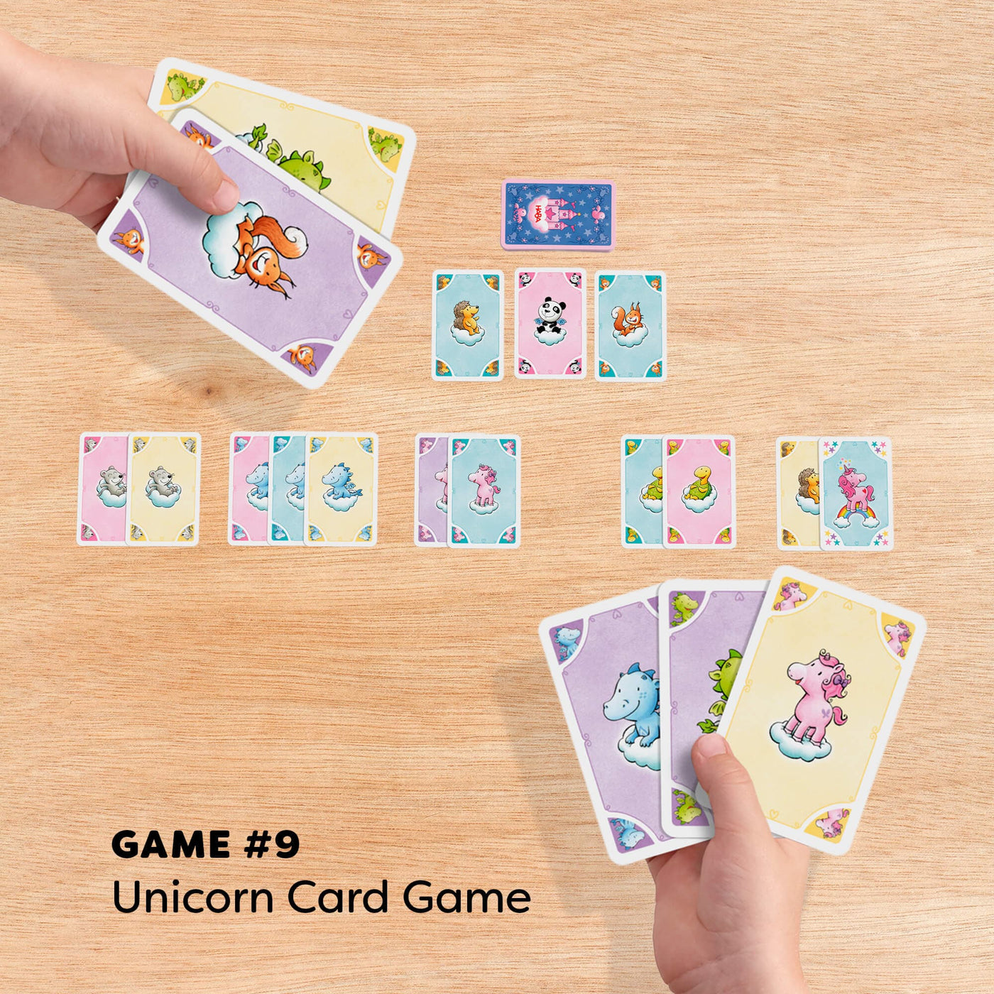 Game 9 Unicorn Card Game with illustrated cards