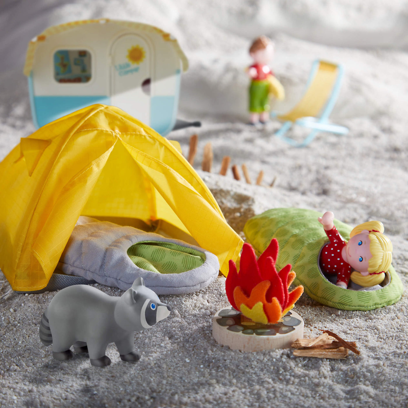 Little Friends Camping Adventure Bundle with Raccoon