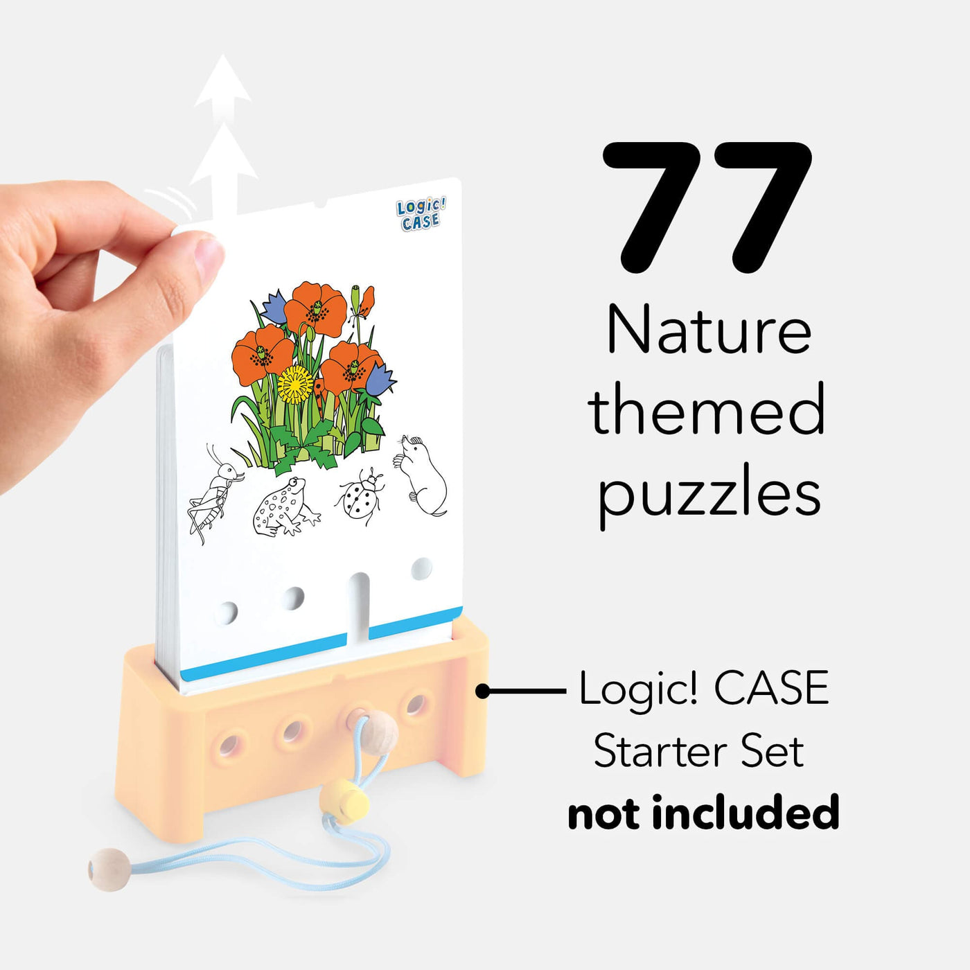 77 nature themed puzzles - Logic! CASE Starter Set not included