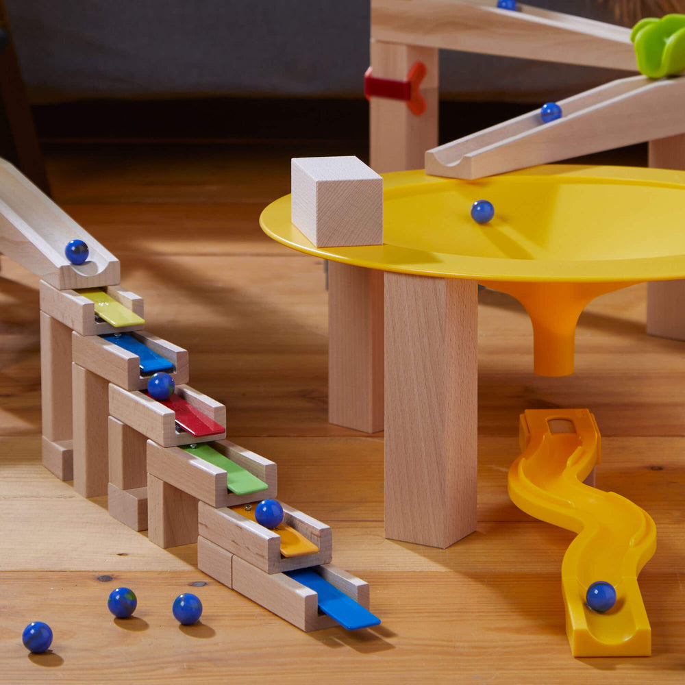 Marble run toy wooden online