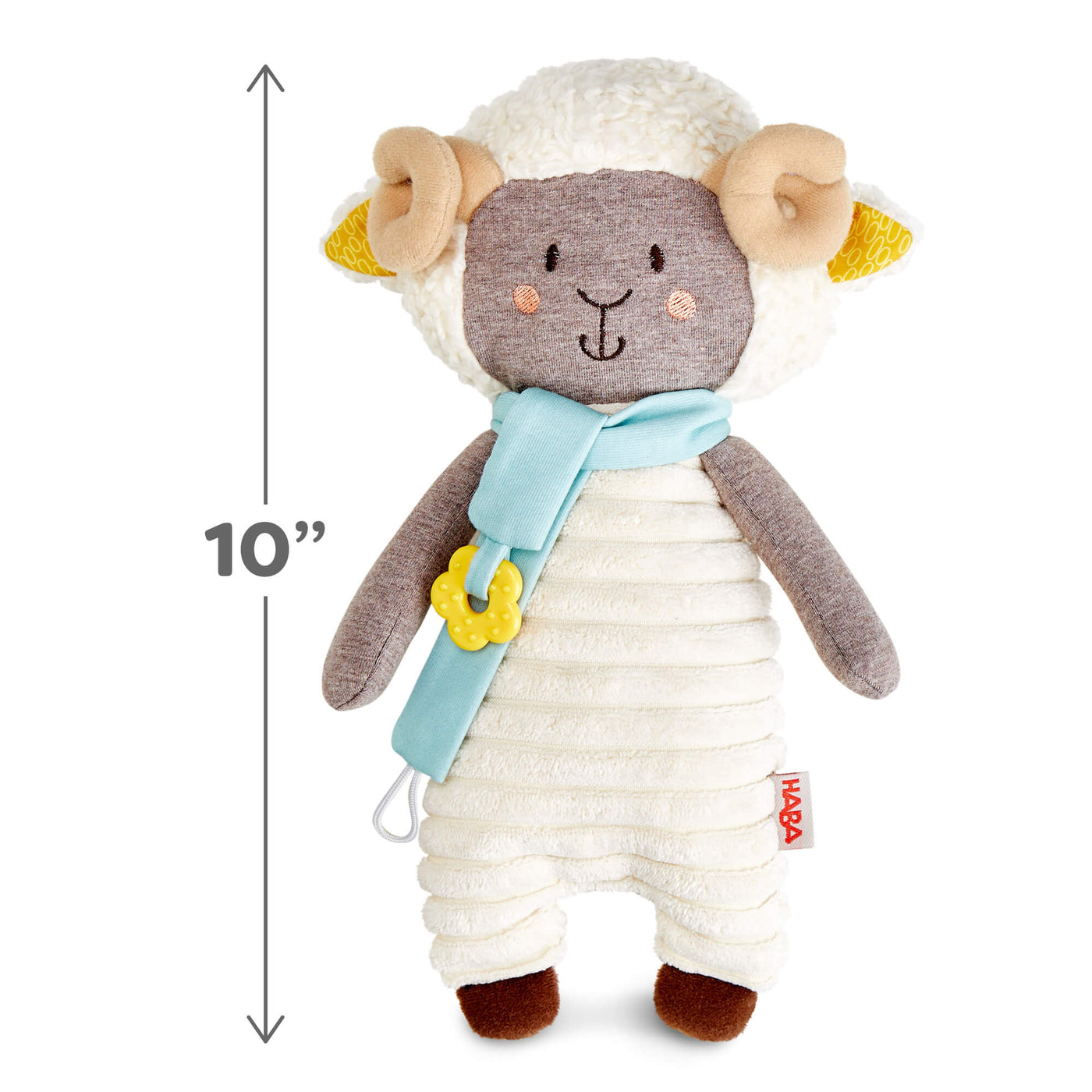 Woolbert the Ram is 10 inches tall