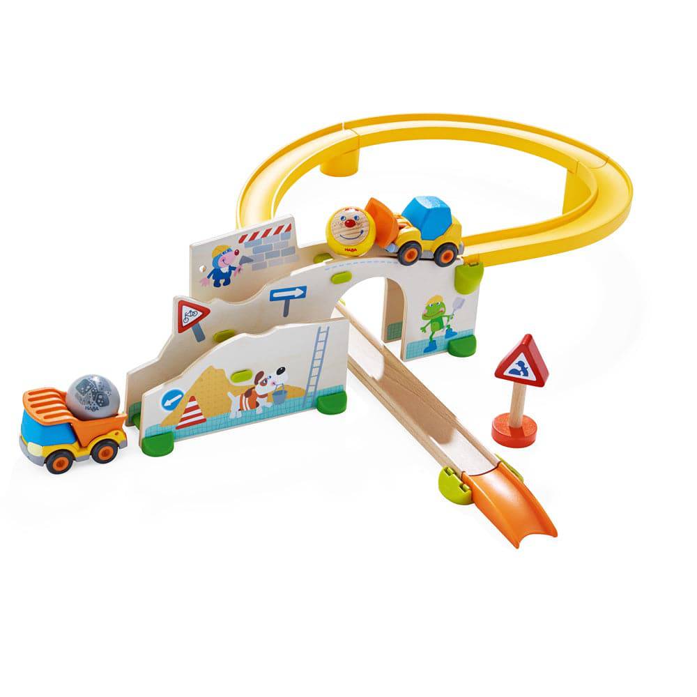 HABA Kugelbahn Slowing Down Tracks Ball Track Set #1105 RARE not online in production