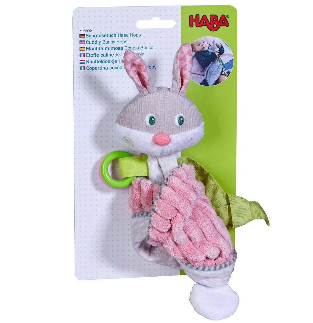 Bunny Lovey Baby Blankie | HABA USA