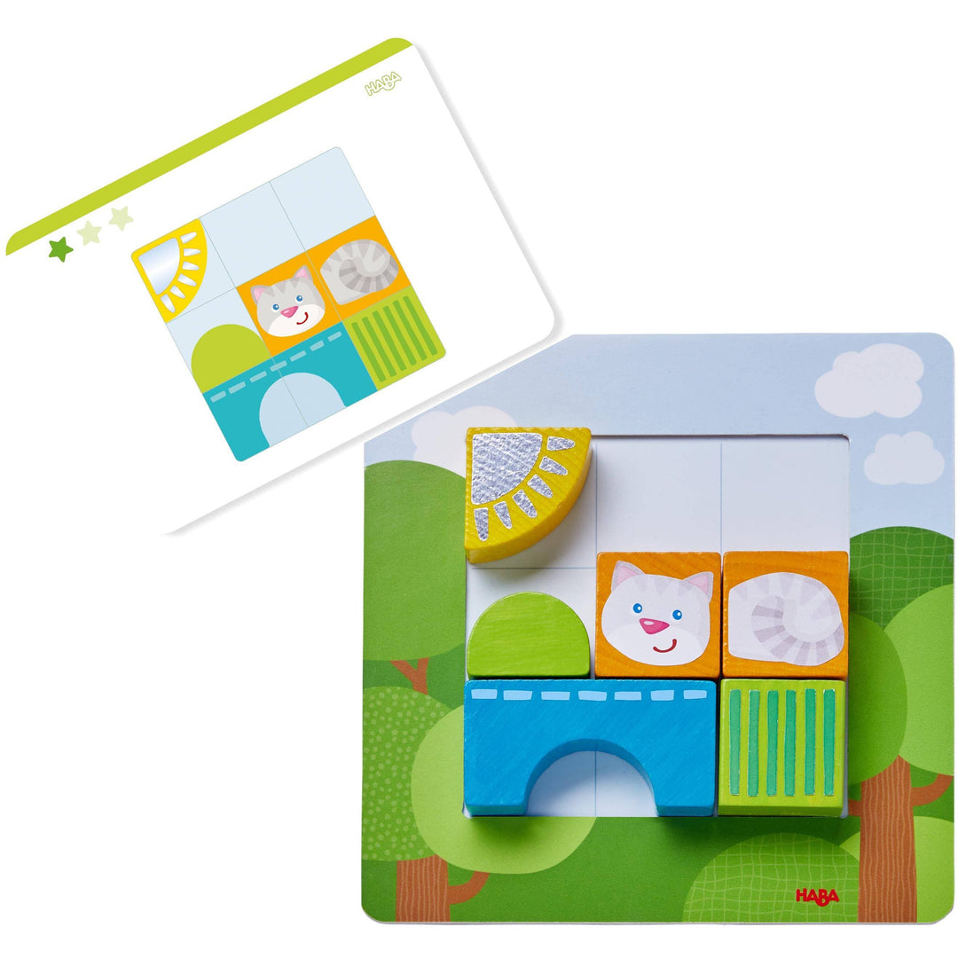 Animal Squares Arranging Game | HABA USA