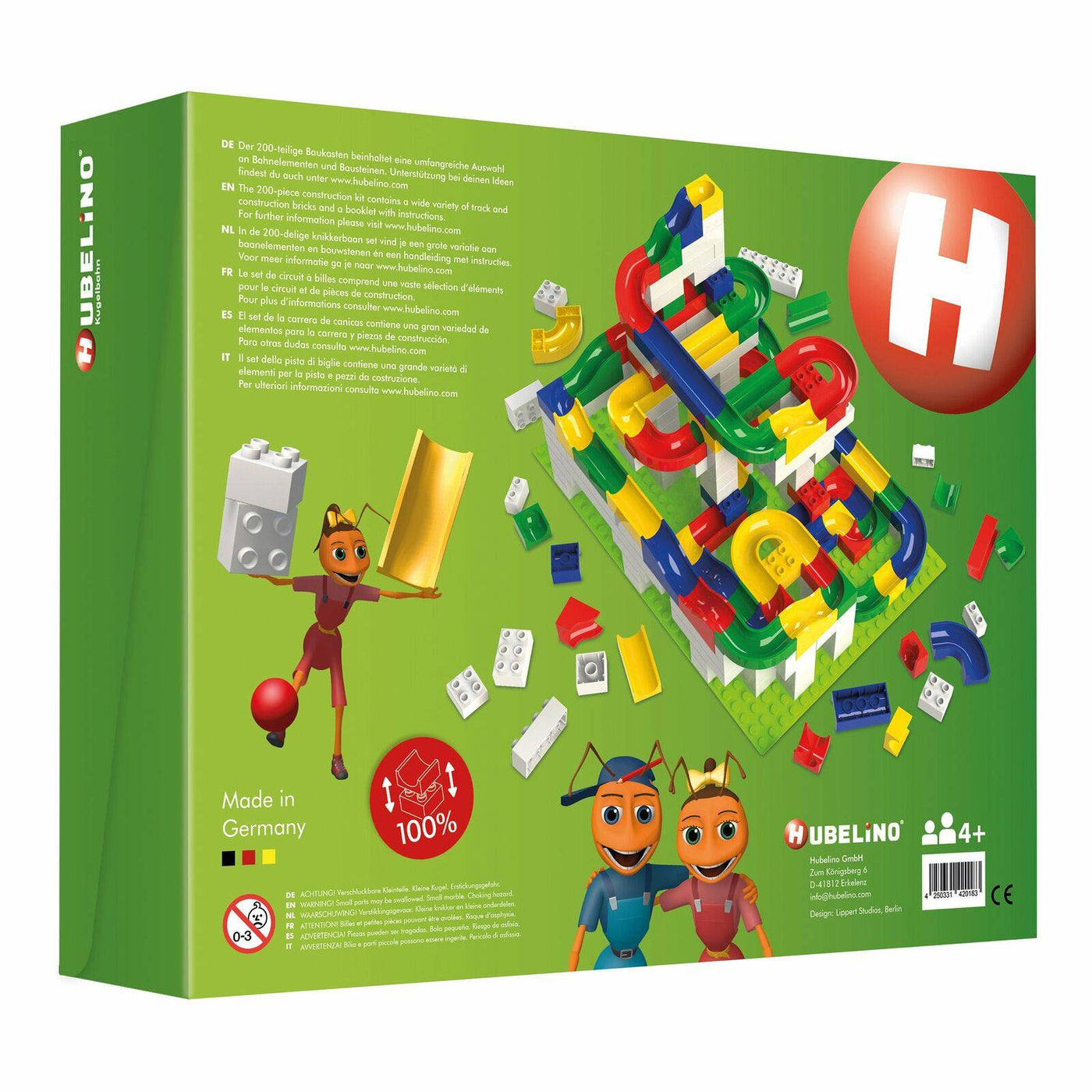 Marble Run 200 Pcs Educational Toy Set, Construction Building Blocks – JoyX